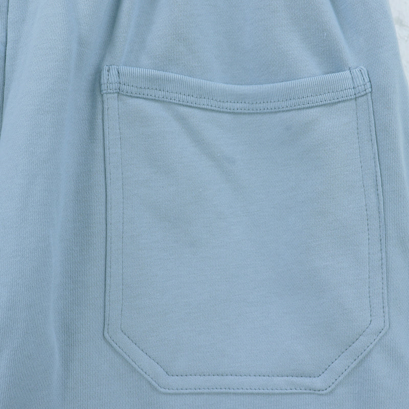 AMIRI Letter Logo Embroidery Shorts Blue