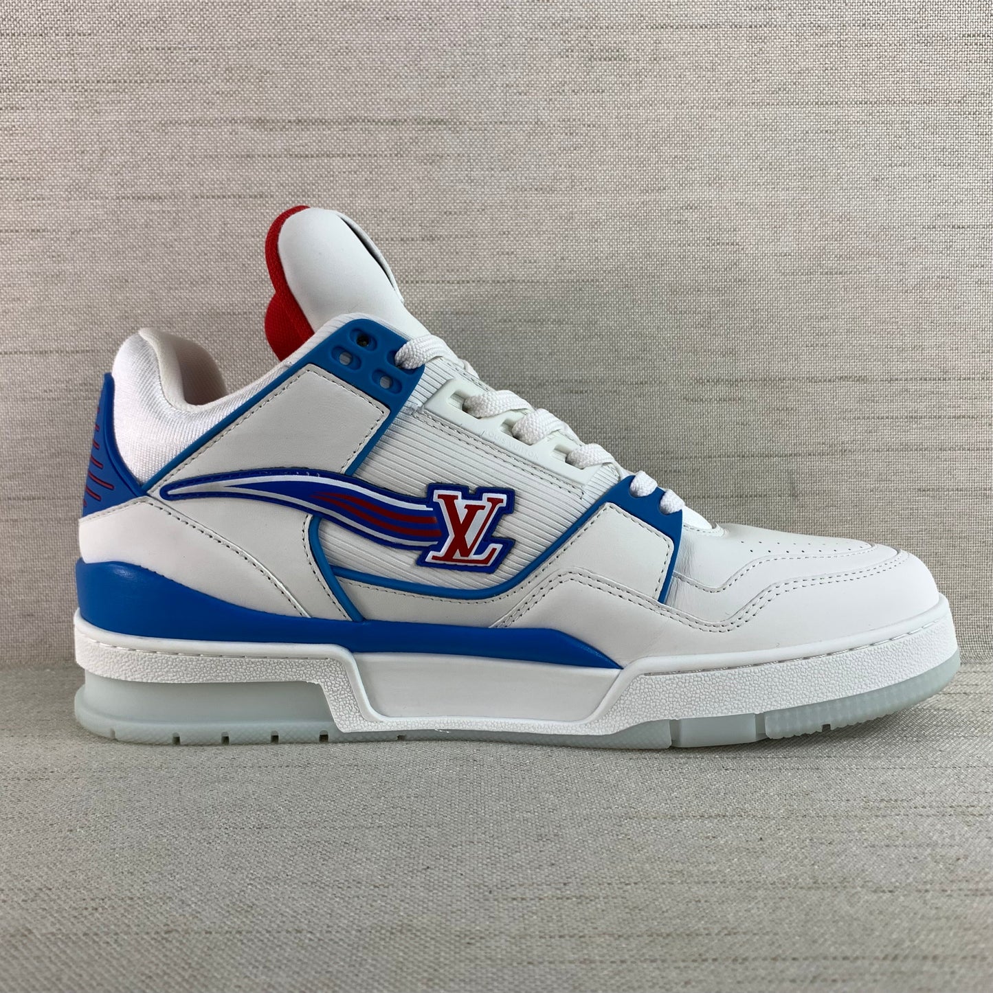 Louis Vuitton LV Trainer Red White Blue FW20