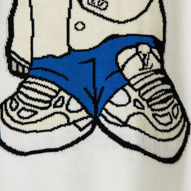 Louis Vuitton Graphic Short-Sleeved Knitwear