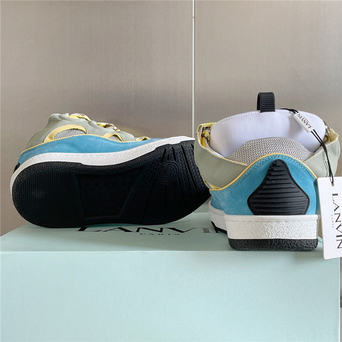 Lanvin Curb Sneaker Blue Grey