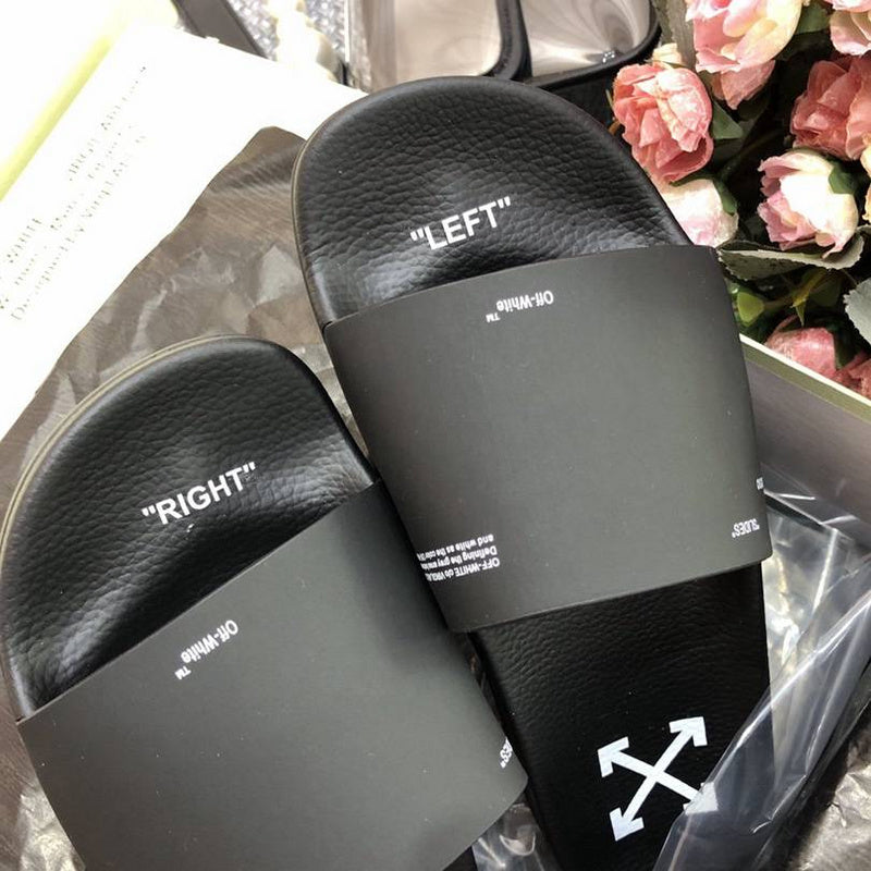Off-White Corporate Slides Black SS19