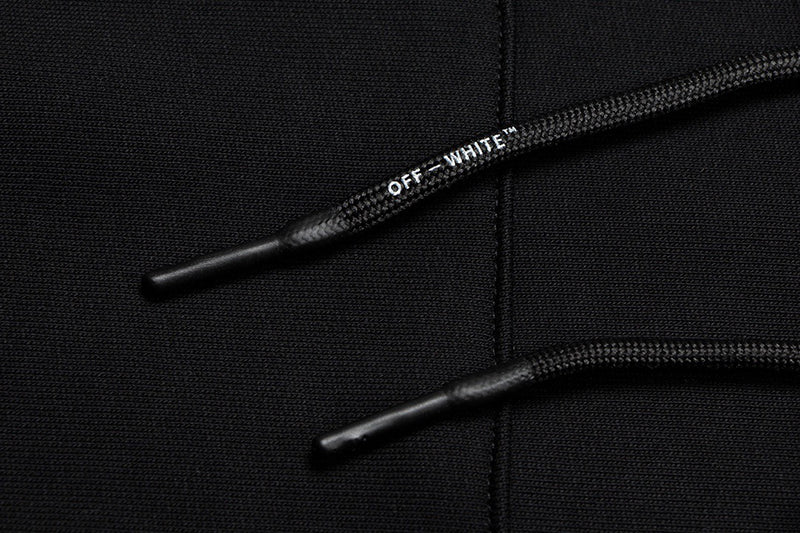 Off-White Brush Arrow Hoodie Black
