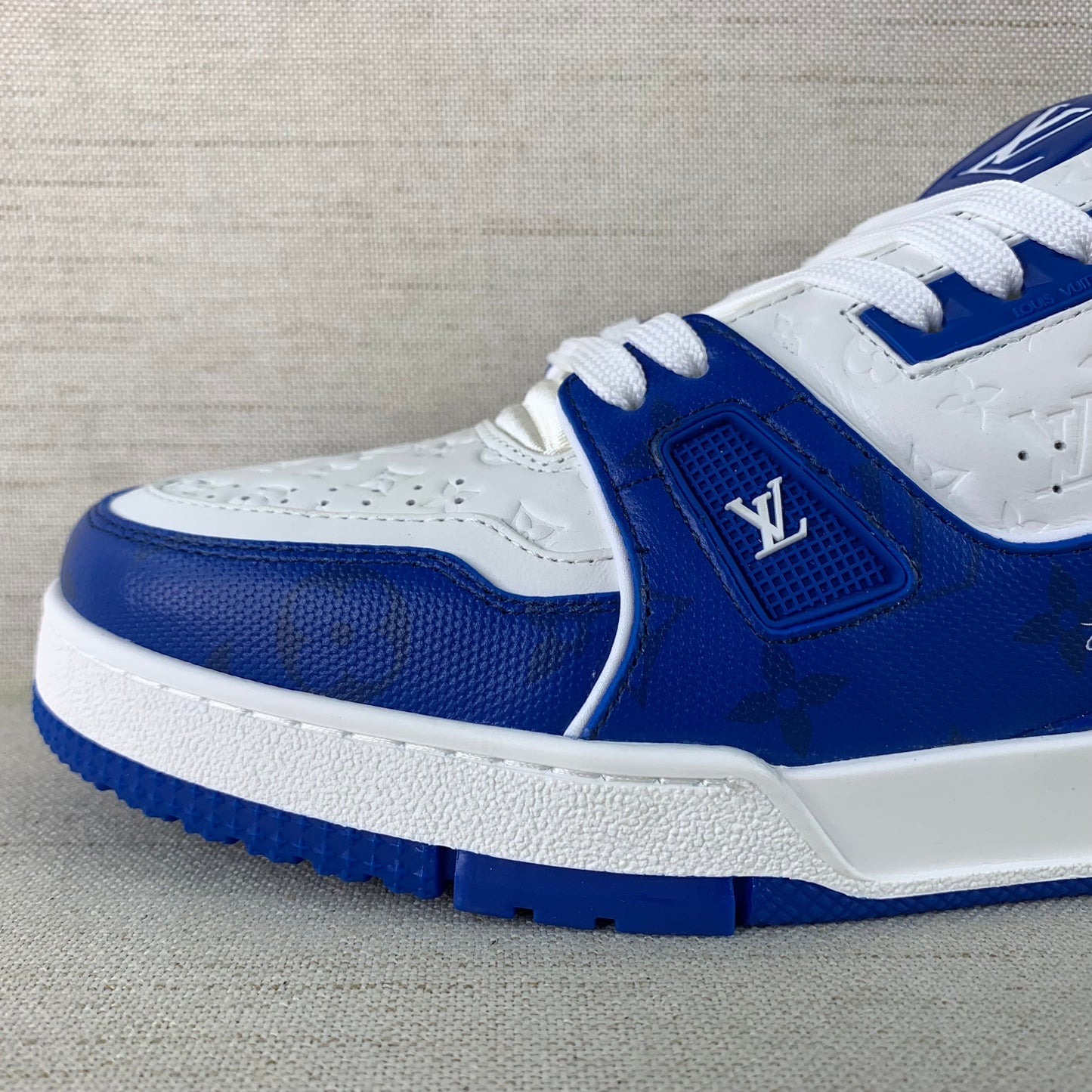 Louis Vuitton Trainer #54 Signature Blue White