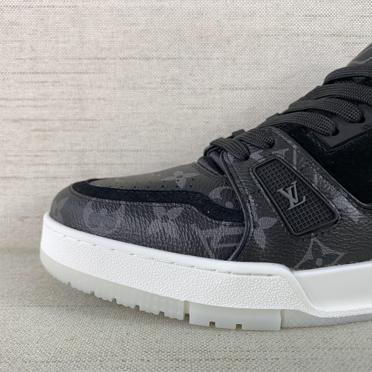 Louis Vuitton LV Trainer Black Monogram