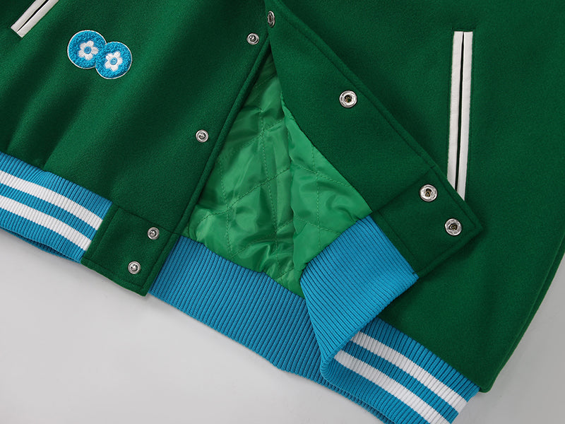 Vandy The Pink Lemonade Varsity Jacket