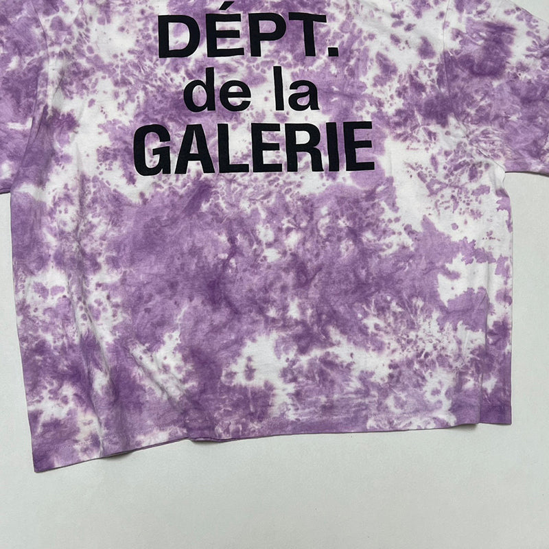 GALLERY DEPT. Tie-Dyed Logo T-shirt Purple