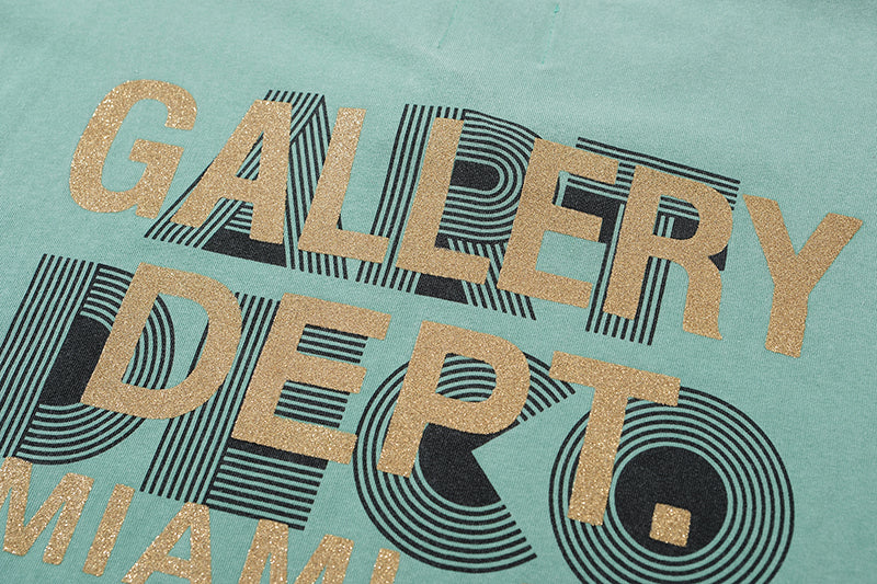 GALLERY DEPT. Art Deco T-Shirt Green