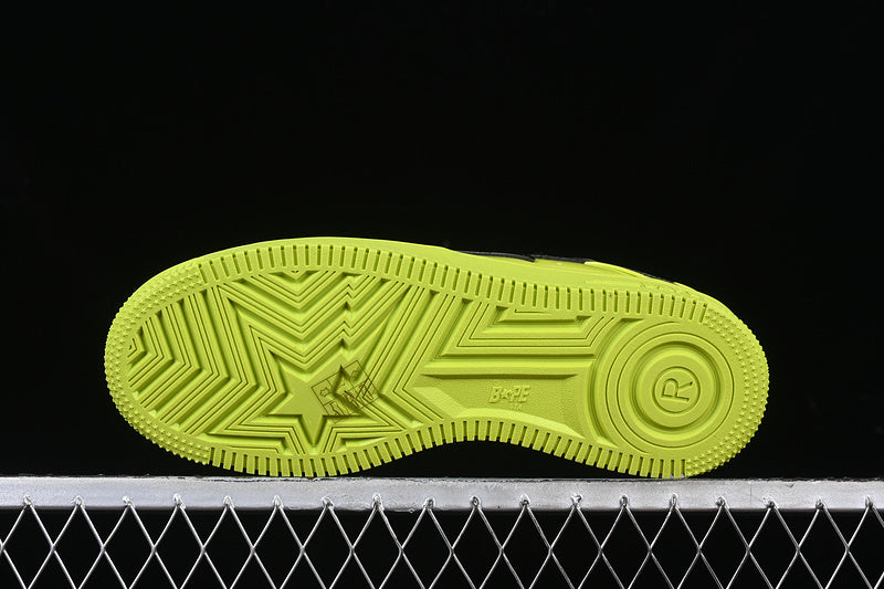 A Bathing Ape Bape Sta #2 Yellow Patent