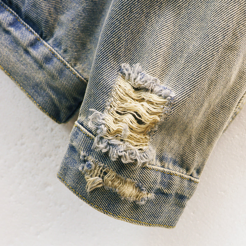 PALM ANGELS Oversized denim jacket Palm Angels