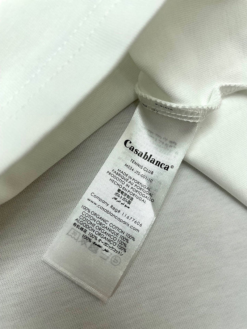 CASABLANCA Mushroom Goddess T-Shirt White