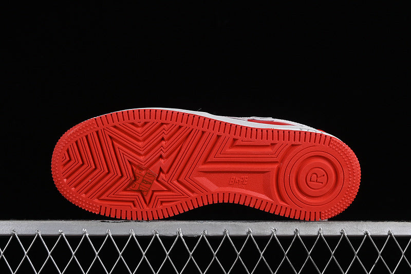 A Bathing Ape Bape Sta Low #6 Red