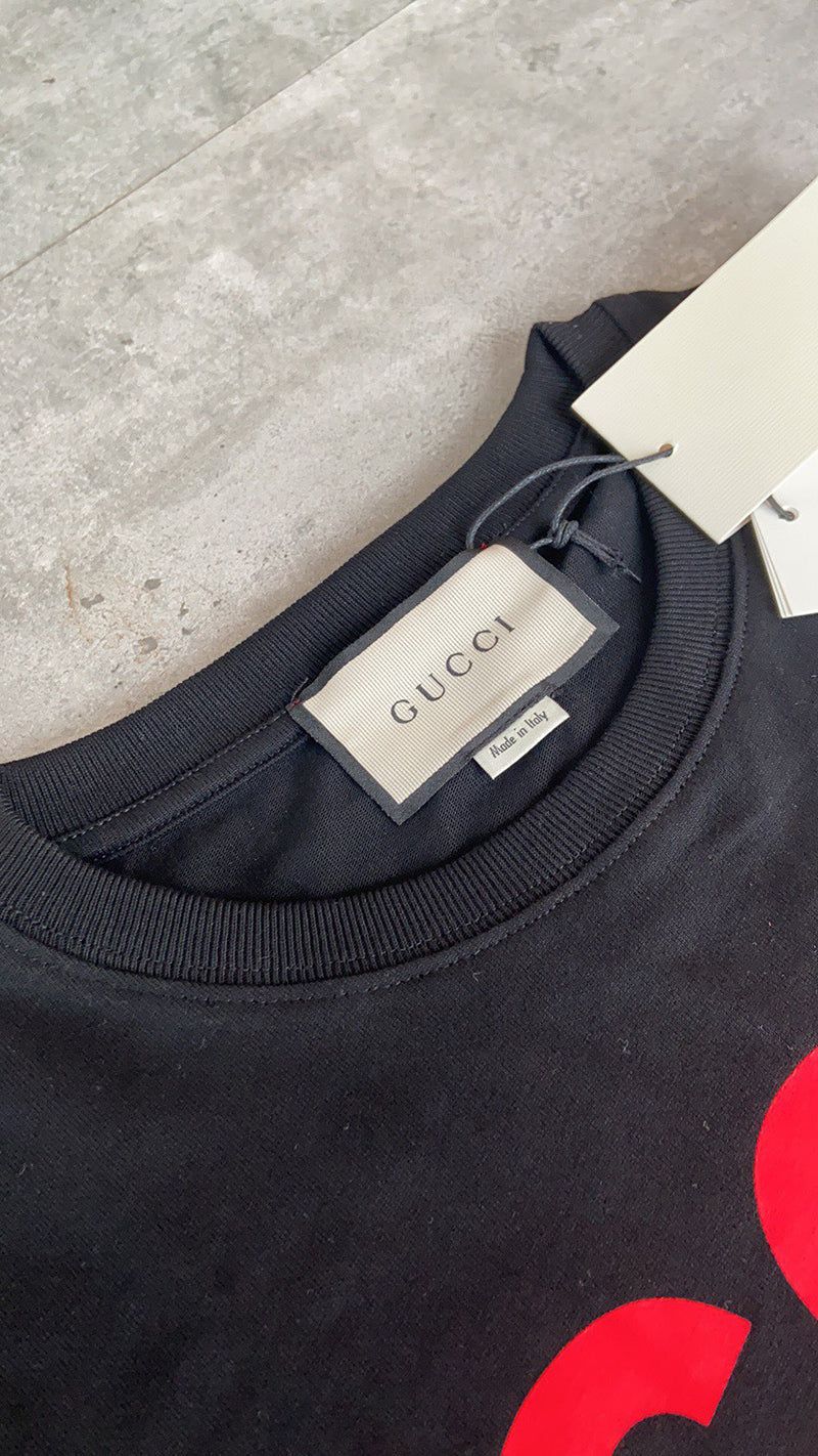GUCCI x Freya Hartas 'Iccug' Logo T Shirt
