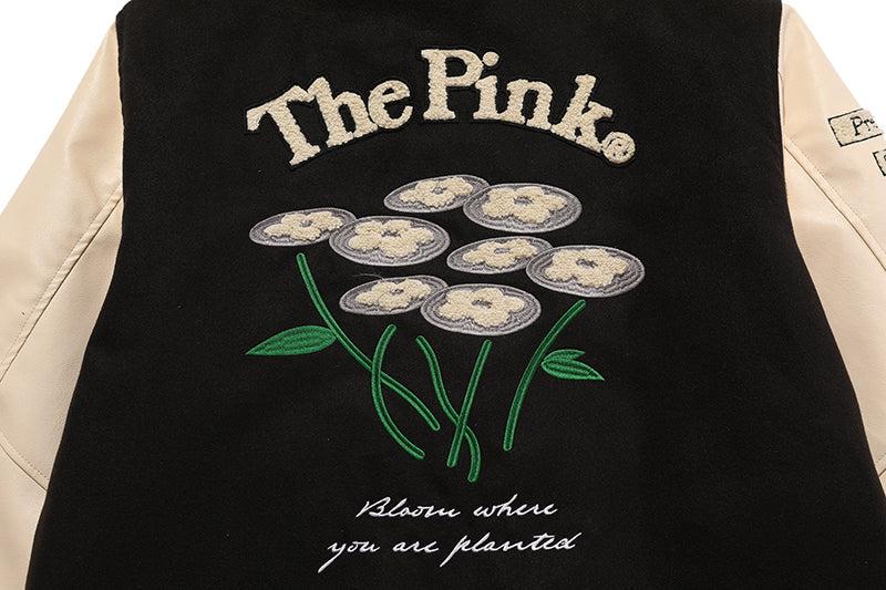 Vandy The Pink 4 Year Anniversary Varsity Jacket "Black Sail"