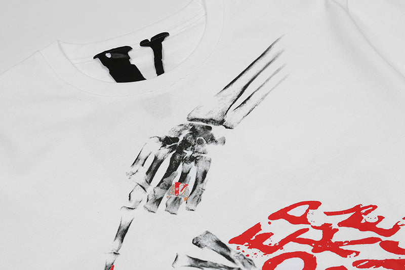 Vlone x Never Broke Again Bones T-shirt