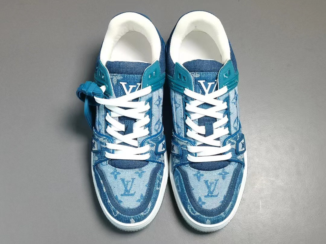 Louis Vuitton Trainer Low 'Monogram Denim'