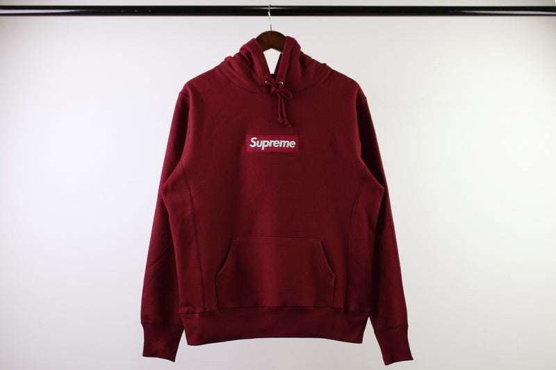 Supreme Box Logo Hoodie Peach