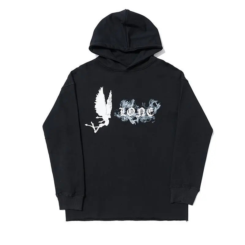 VLONE Smoke Demon Angel Hoodie