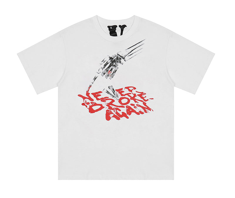 Vlone x Never Broke Again Bones T-shirt
