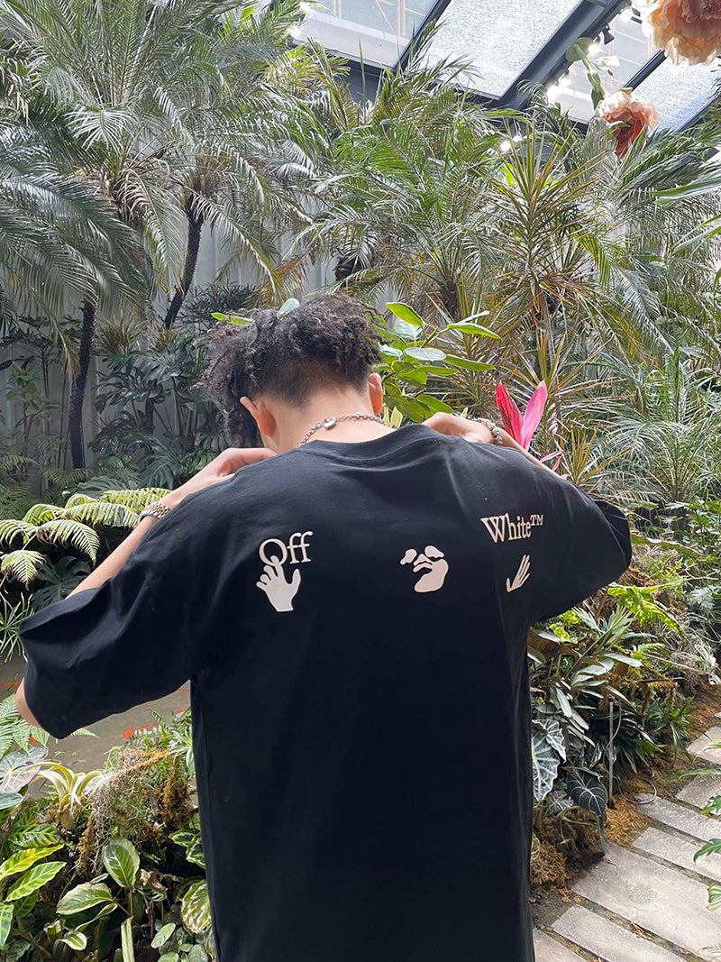 Off-White Hands Off logo T-shirt
