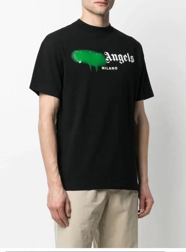 Palm Angels Citys Sprayed Logo T-Shirt