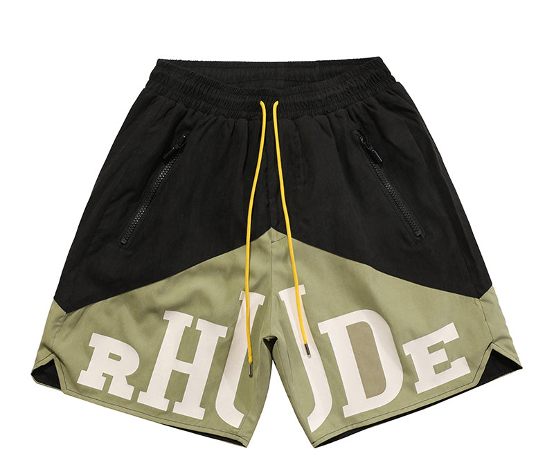 Rhude YACHTING Shorts Black Red