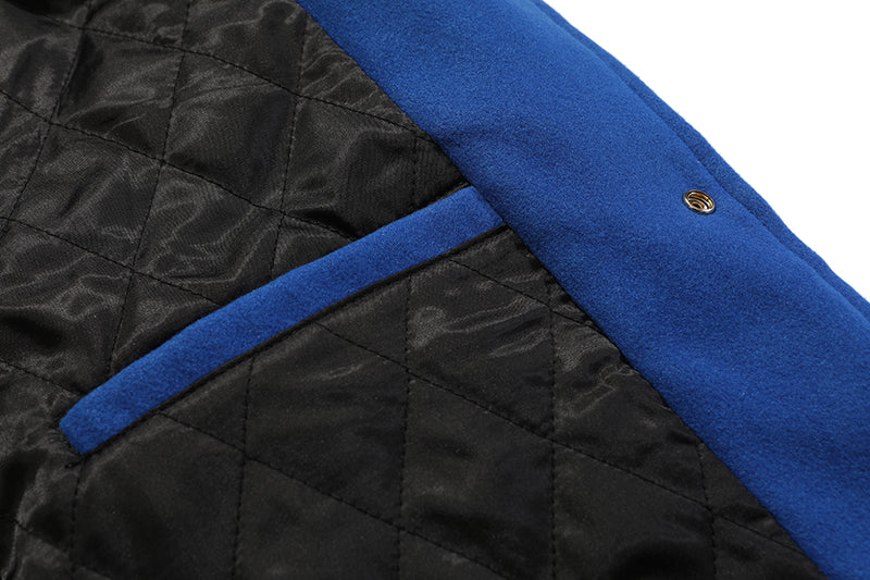 Vandy The Pink 4 Year Anniversary Varsity Jacket "Blue Sail"