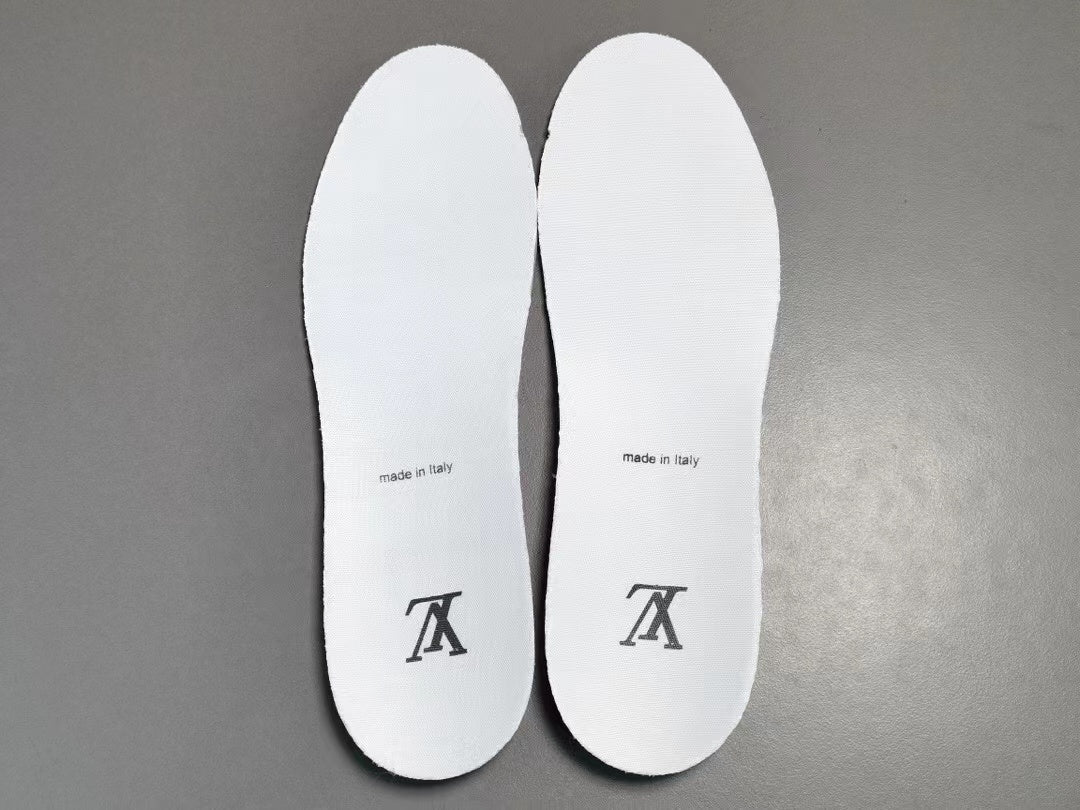 Louis Vuitton LV Trainer White Black White