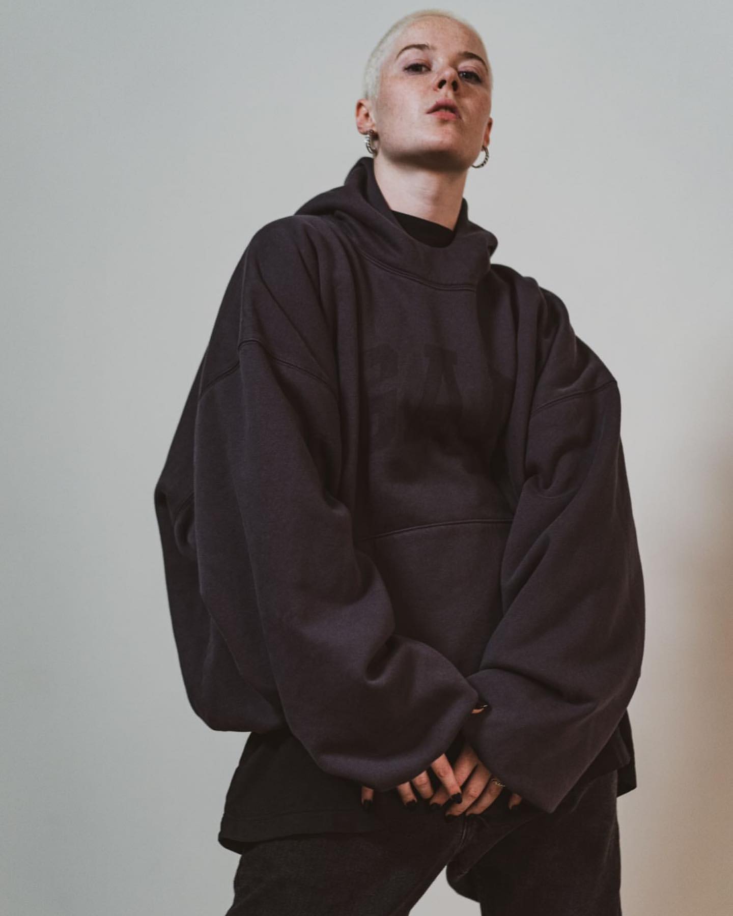 Yeezy Gap Engineered by Balenciaga Dove Hoodie Black