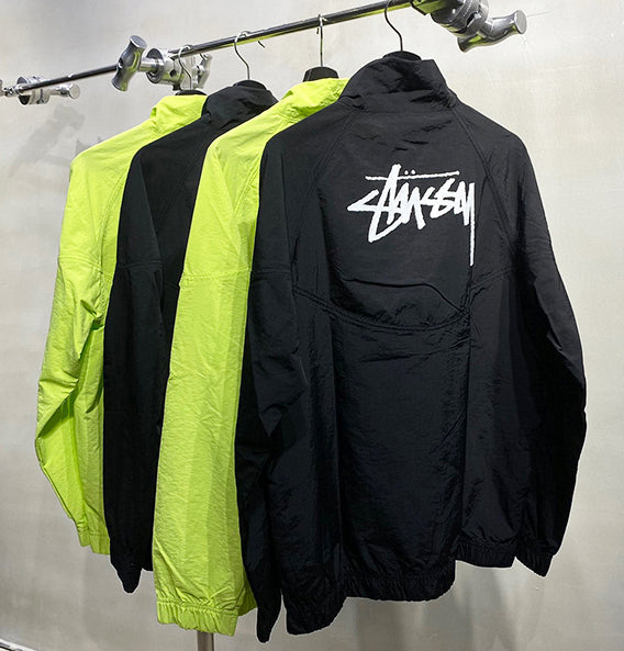 Nike x Stussy Windrunner Jacket Bright Cactus