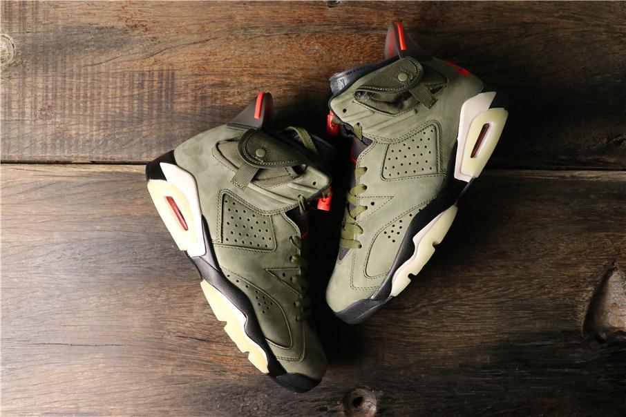 Travis Scott x Air Jordan 6 Retro 'Olive'