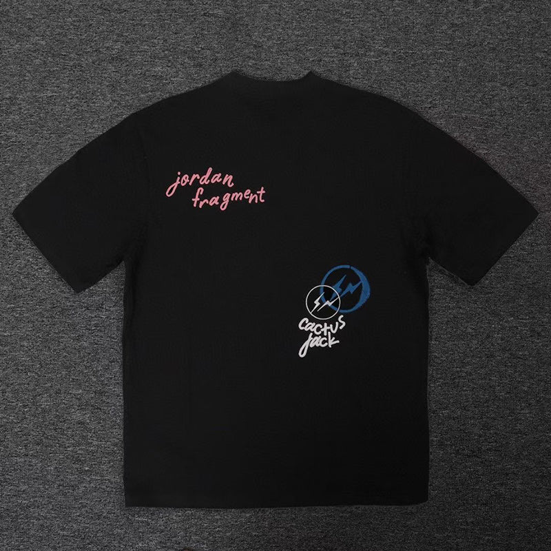 Travis Scott x Jordan x Fragment T-shirt - White / Black