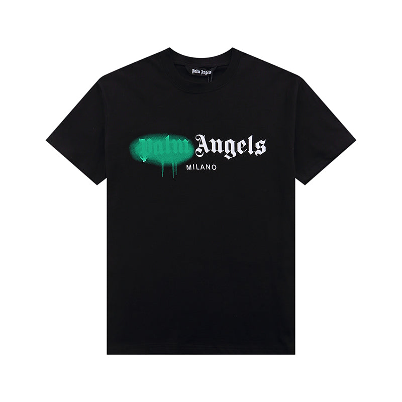 Palm Angels Citys Sprayed Logo T-Shirt