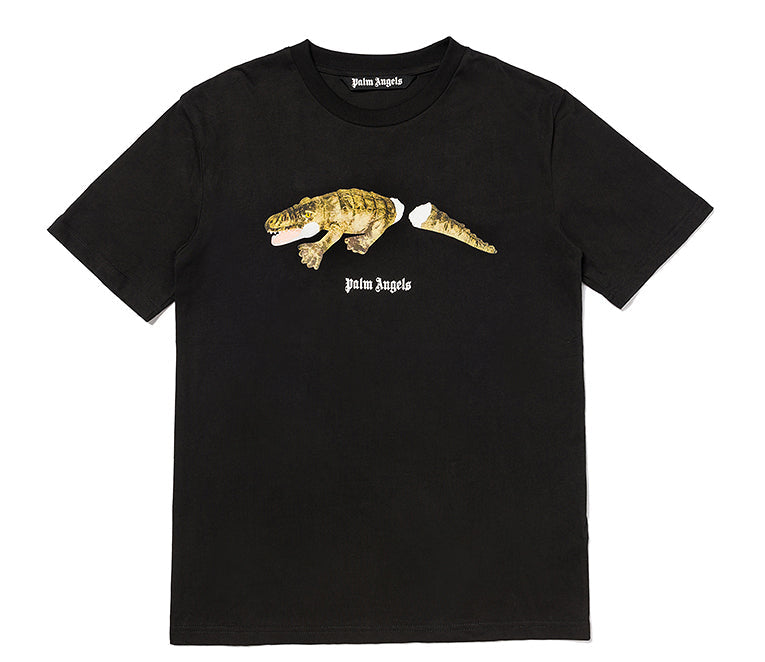 Palm Angels Croco Short-Sleeve Tee