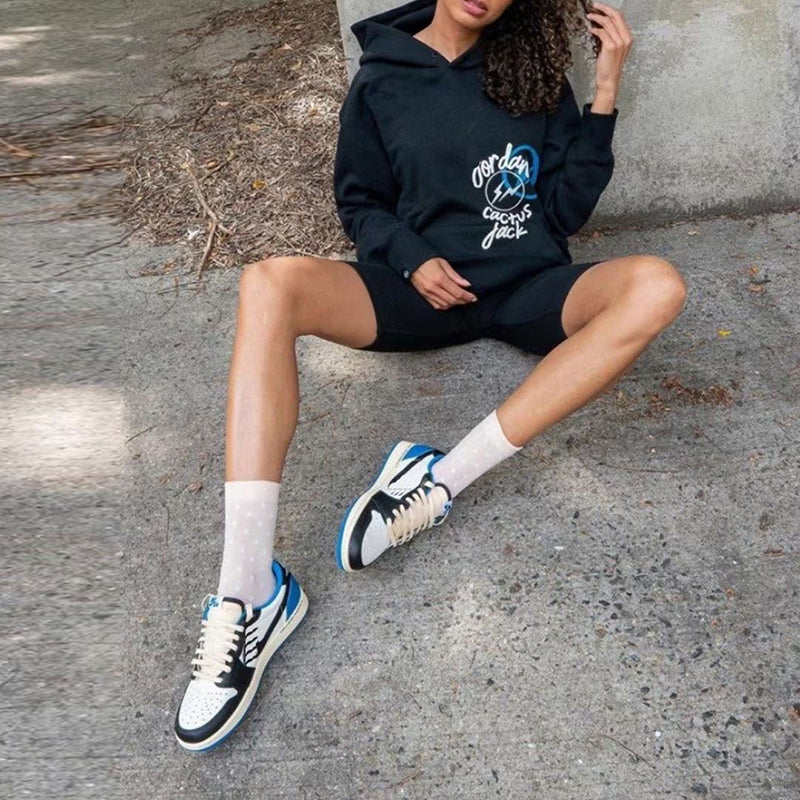 Travis Scott x Jordan x Fragment Hoodie - White