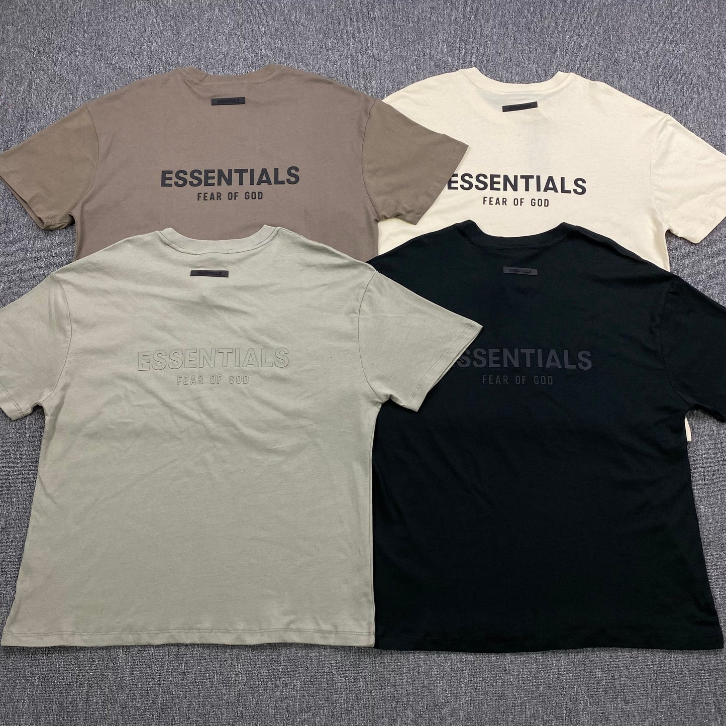 Fear of God Essentials T-shirt (SS21) 'Buttercream'