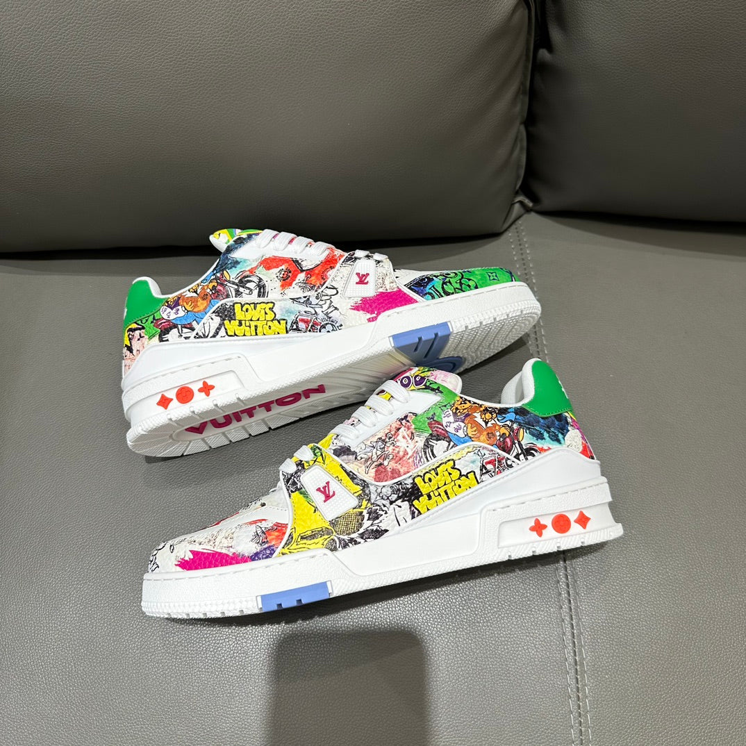 Louis Vuitton LV Trainer Comic Motifs Multi (SS23)