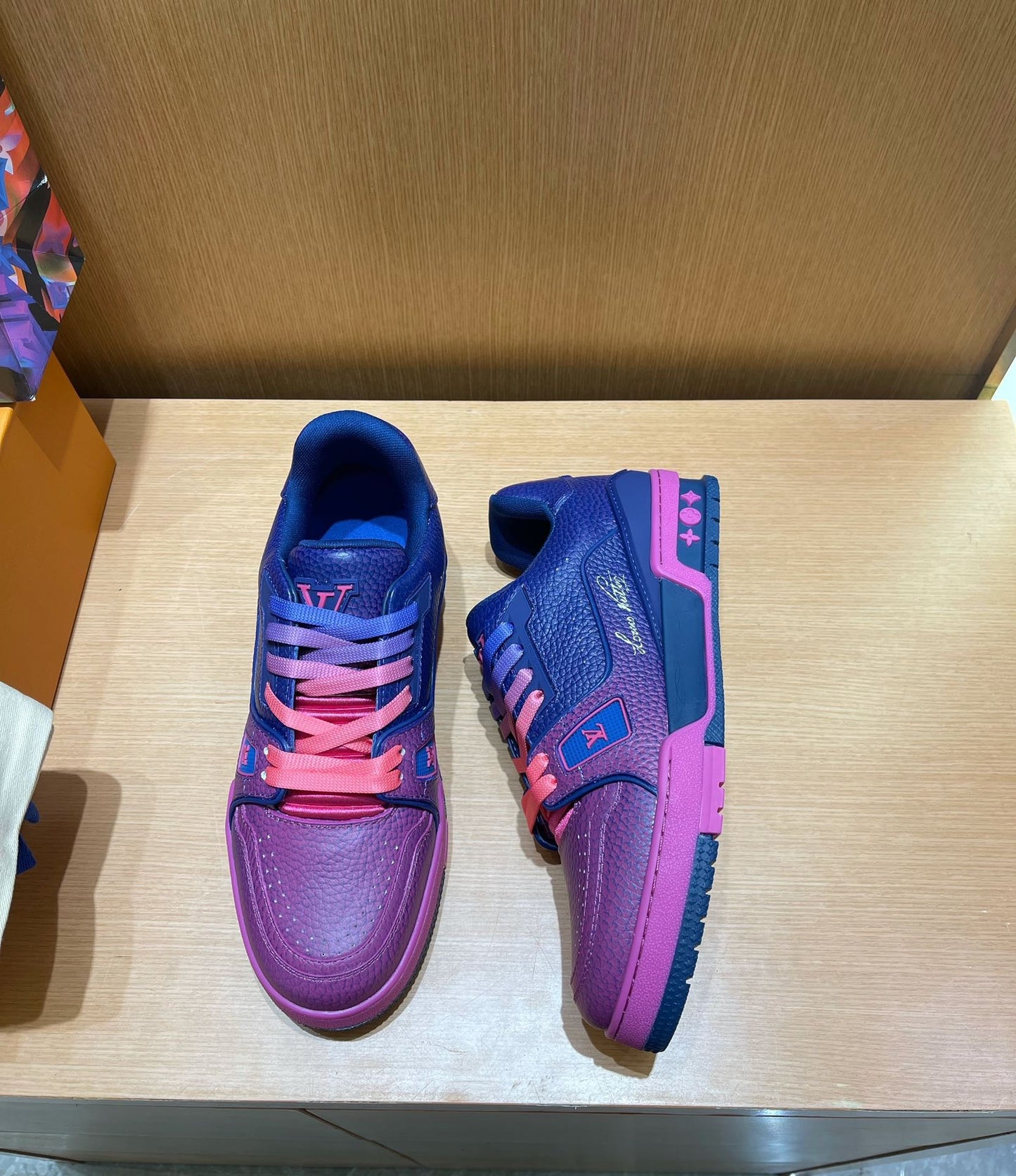 Louis Vuitton LV Trainer Pink Ombre