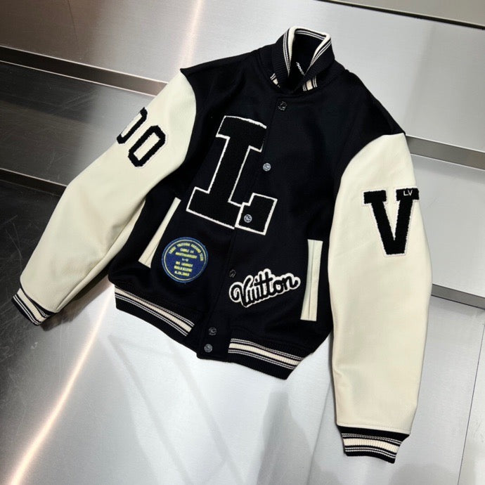 BASEBALL VARSITY LEATHER JACKET | LOUIS VUITTON