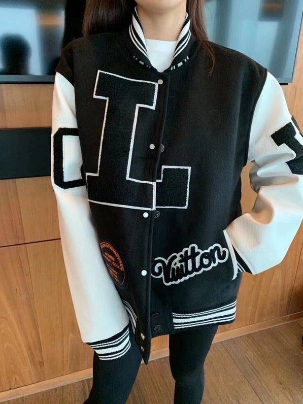 BASEBALL VARSITY LEATHER JACKET | LOUIS VUITTON