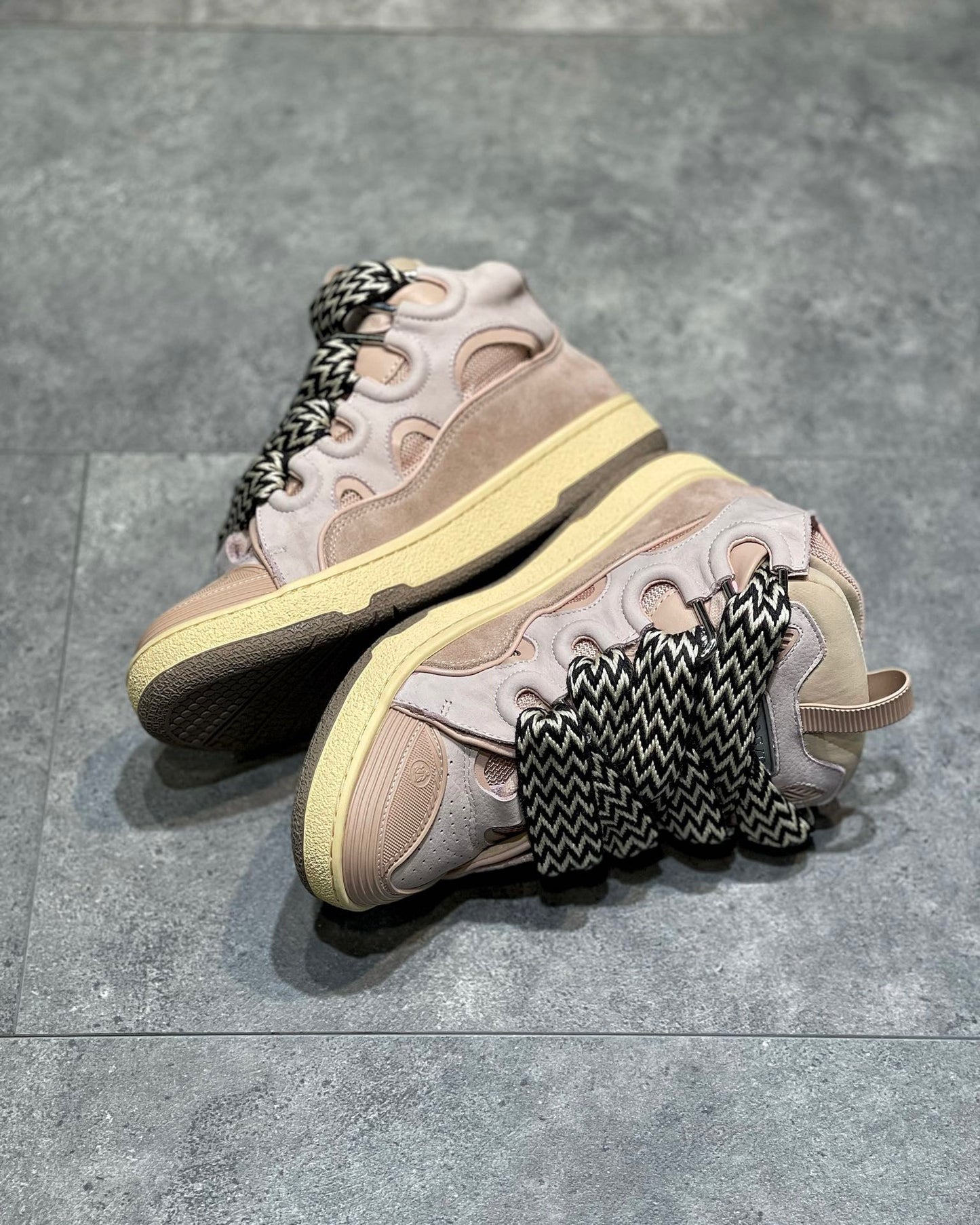 Lanvin Leather Curb Pink