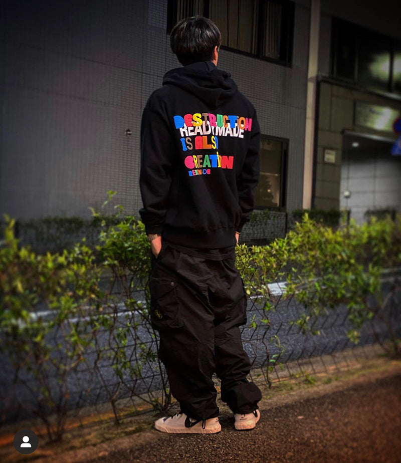Readymade Collapsed Face Hoodie