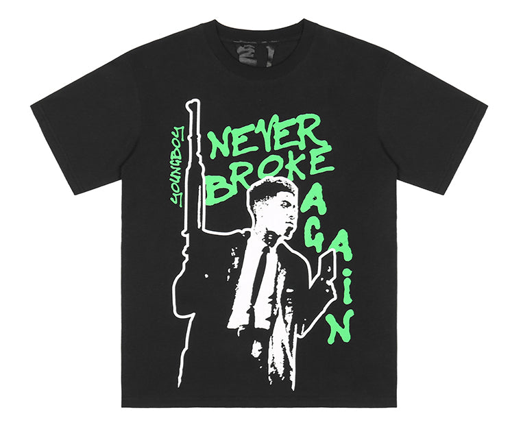 YoungBoy NBA x Vlone My Window Tee Black