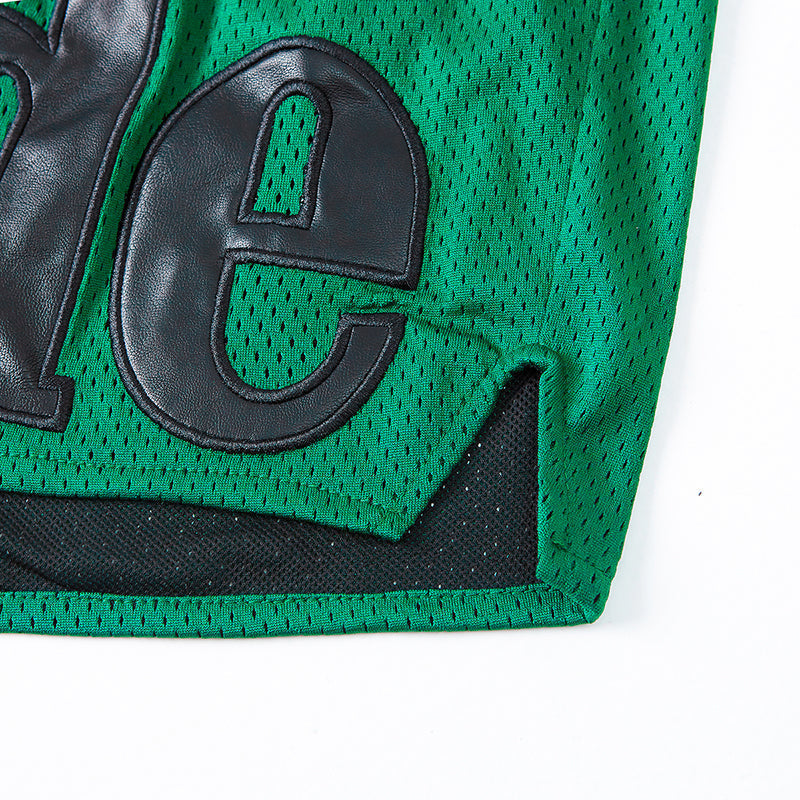 Rhude Rh Logo Shorts Mesh Black