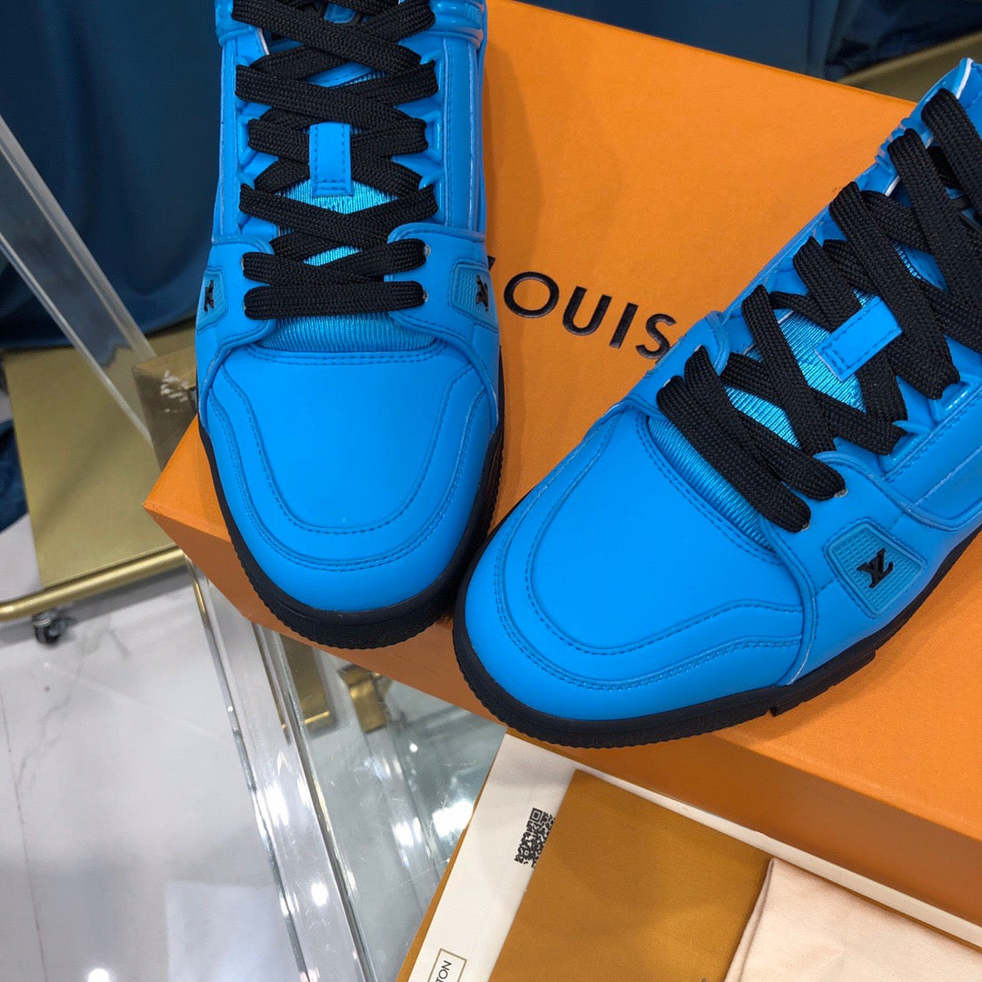 Louis Vuitton LV Trainer Blue Black