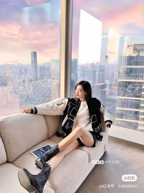 BASEBALL VARSITY LEATHER JACKET | LOUIS VUITTON
