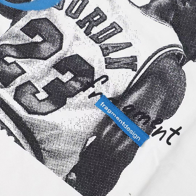 Travis Scott x Jordan x Fragment T-shirt - White / Black