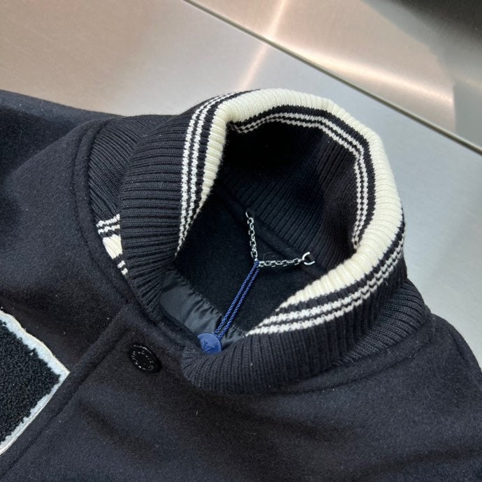 BASEBALL VARSITY LEATHER JACKET | LOUIS VUITTON