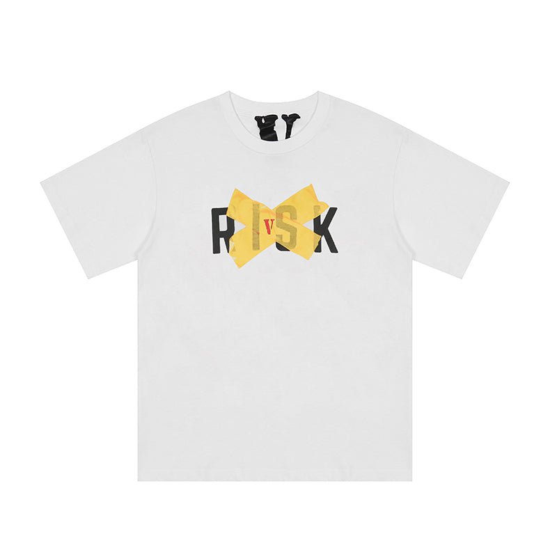 VLONE Yellow Tape Risk T-Shirt