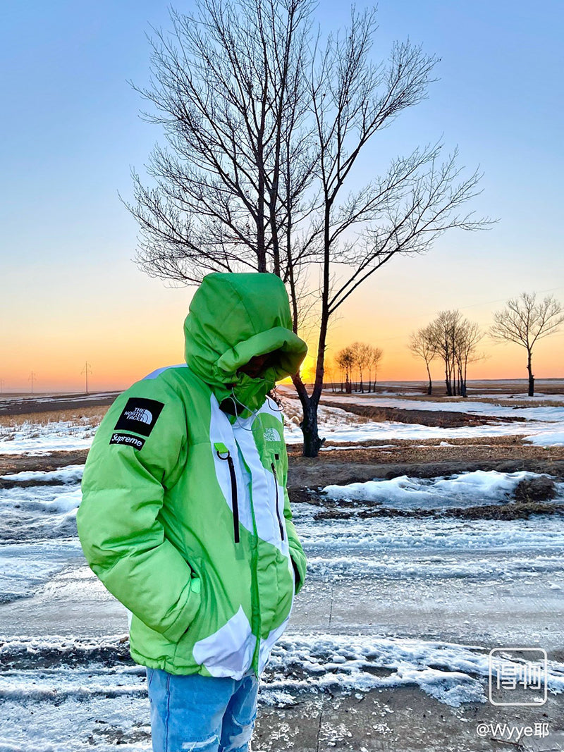 Supreme The North Face S Logo Summit Series Himalayan Parka GREEN