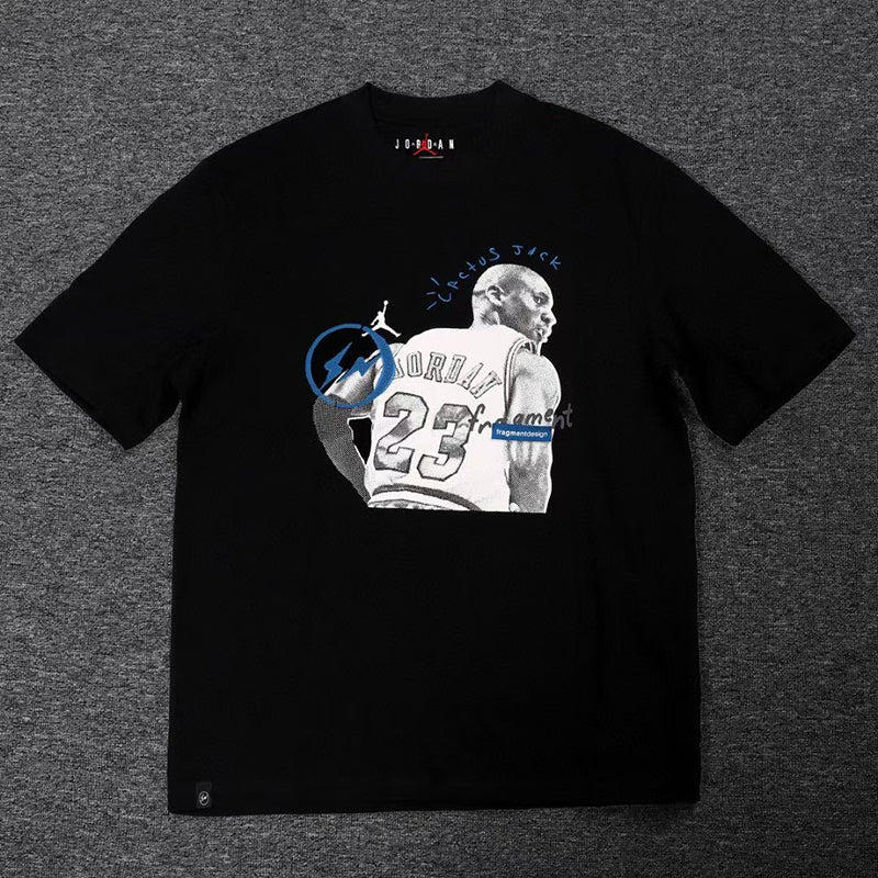 Travis Scott x Jordan x Fragment T-shirt - White / Black